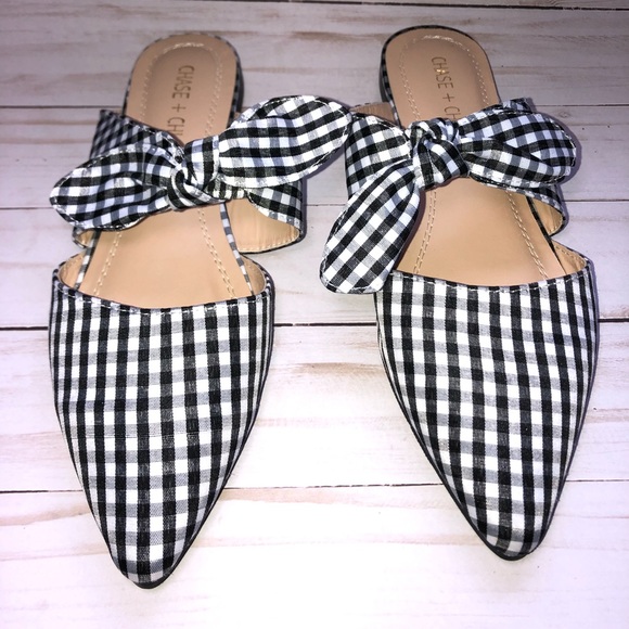 Chase + Chloe Shoes - Chase + Chloe Fione Knotted Flat Mule